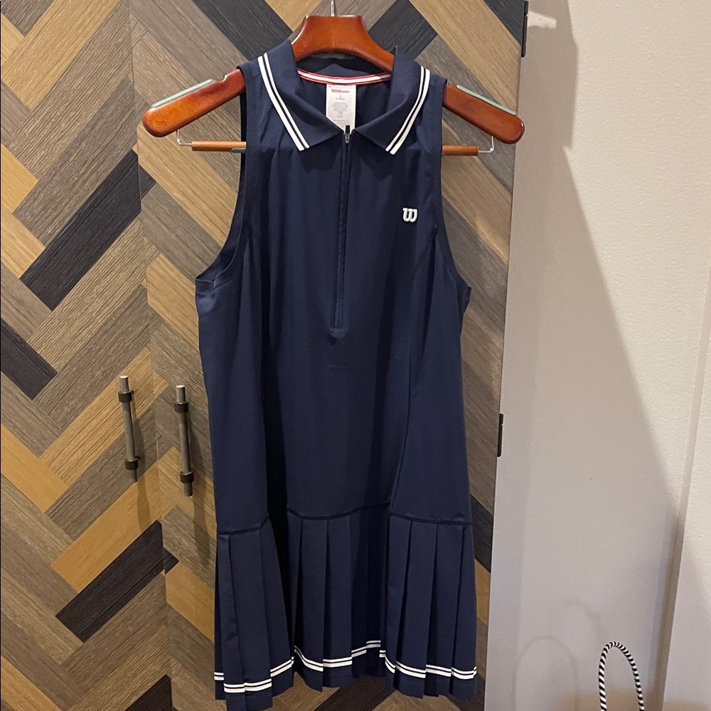 Wilson Navy Blue Sleeveless Dress